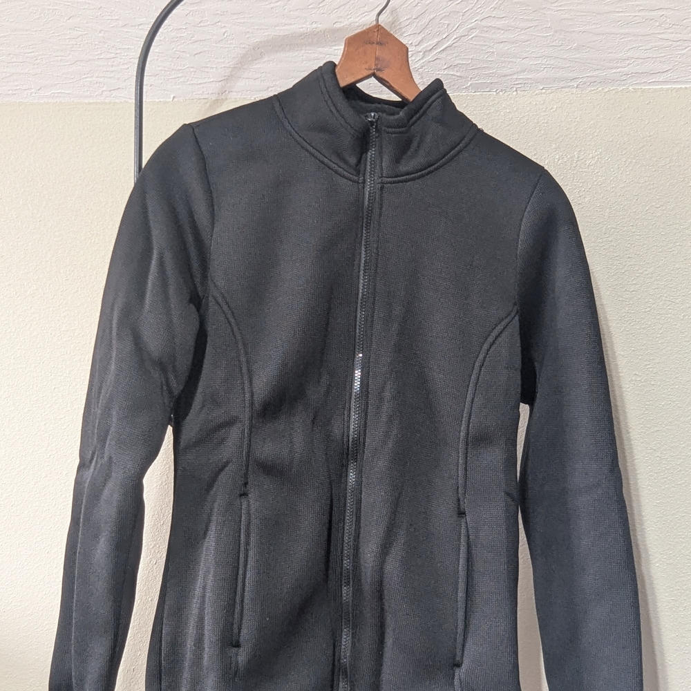 Black Full-Zip Jacket
